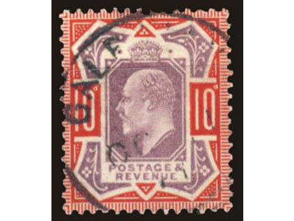 1902, 10P Eduard, MiNr.113A, razítkované