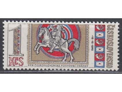 1Kčs 1973, Den čs. zn., DV na ZP17/2 - levá svislice písmene "K" vyklenutá, Nr.2060, **