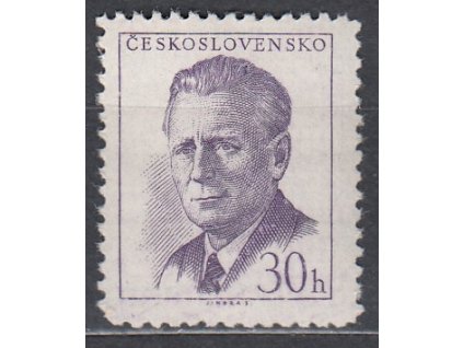 1959, 30h Novotný, chybotisk, zk.Karásek, Nr.1091X, **, luxusní kus