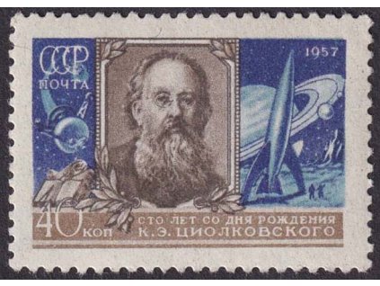 1957, 40 K Ciolkovskij, MiNr.1993, **