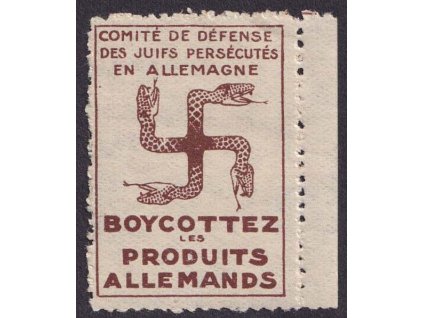 Propaganda, 1935, Výbor pro obranu pronásledovaných židů v Německu,