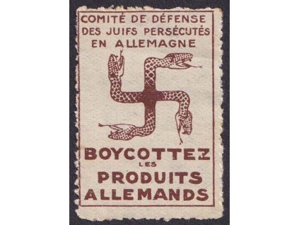 Propaganda, 1935, Výbor pro obranu pronásledovaných židů v Německu, *