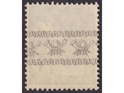 Americká a Britská zóna, 1948, 10 Pf s obtiskem na lepu, MiNr.39I, **