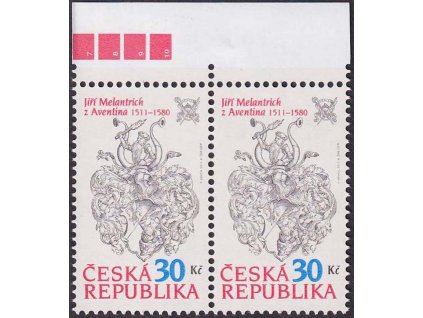 2011, 30 Kč Melantrich, DV - vodorovná ryska vpravo u "E", Nr.669, **