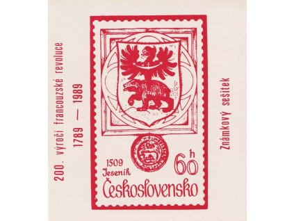 1989, 200. výročí francouzské revoluce, ** , 10x 50 h