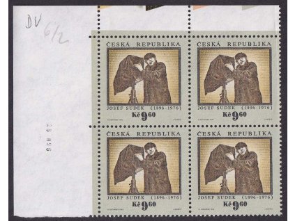 1996, 9.60 Kč Česká fotografie, DV - svislá ryska před "I", Nr.104, **