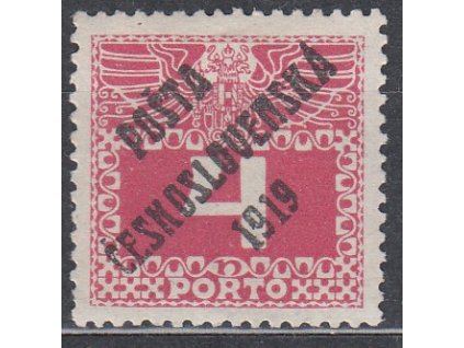 4h Velké číslo, zk.Gilbert, Nr.66, **, krásný kus