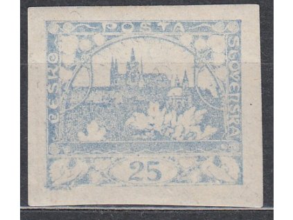 25h světle ultramarínová, zk.Gilbert, Karásek, Tribuna, Nr.10N, **