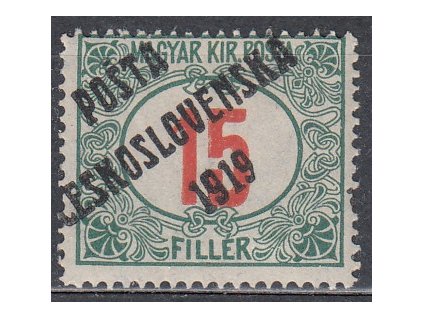 15f Červené číslo, Nr.137, **