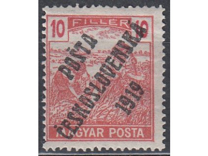 10f MAGYAR POSTA, zk.Karásek, Nr.105a, **