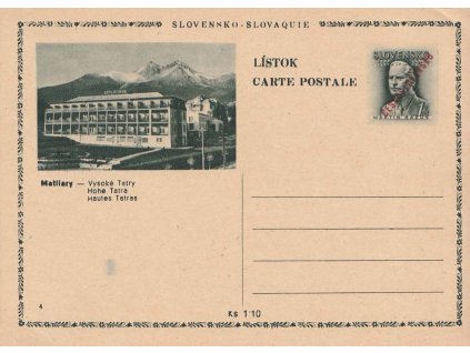 CDV 79 (4) Rázus, Matliary, omačkané růžky