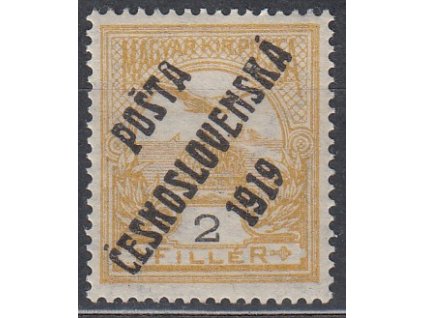 2f Turul s plným obtiskem přetisku, Nr.90, **