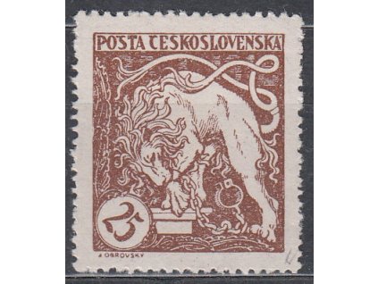 25h světle hnědá, Hz., zk.Karásek, Nr.28Aa, **