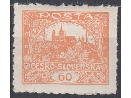 60h červenooranžová, průsek, Nr.16, **