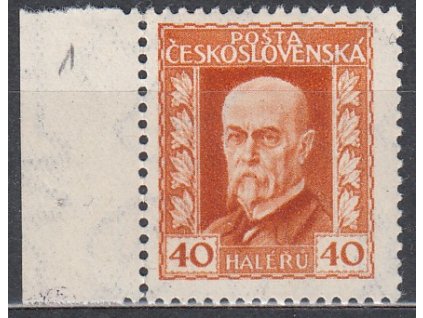 40h Neotypie, Hz.13 3/4:13 1/2, pr.1, krajový kus, Nr.187A, **