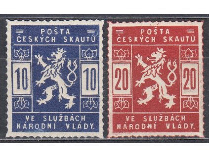 10-20h série, celková zdařilá falza, Nr.SK1-2, **