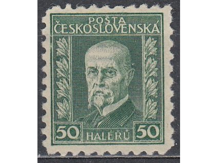 50h zelená, I.typ, pr.5, Nr.204I, **