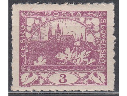 3h fialová, průsek, Nr.2, **