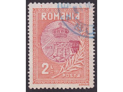 1913, 2 L Korunovační klenoty, MiNr.236, razítkované