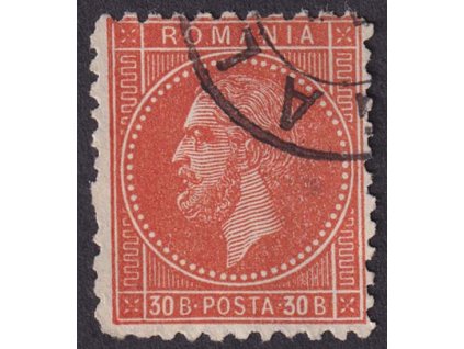 1878, 30 B Karel, MiNr.47, razítkované