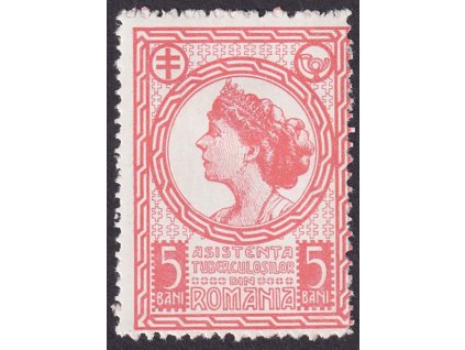 1913, B B Boj proti tuberkulóze, * po nálepce, příspěvková známka