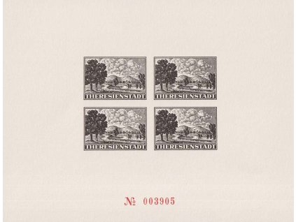 PTM 5 facsimile tzv. Terezínského aršíku, ilustrační foto