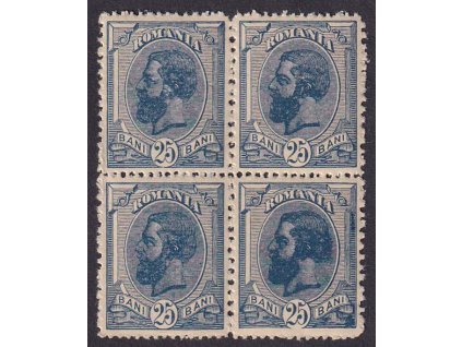 1918, 25 B Karel, 4blok, MiNr.243, **