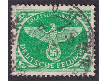 1944, (-) Orel, MiNr.4, razítkované, horší jakost