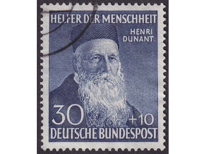 1952, 30 Pf Osobnosti, MiNr.159, razítkované