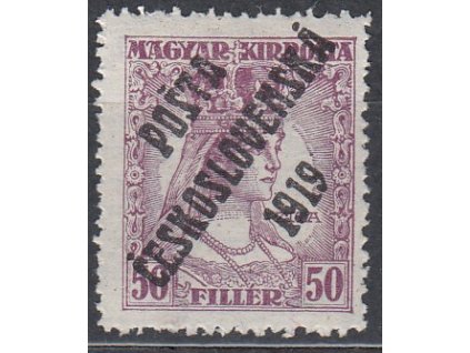 50f Zita, zk.Karásek, Nr.123, * po nálepce