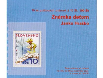 ZZ 058 Známka dětem - Janko Hraško