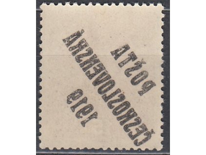 15h Karel, plný obtisk, I.typ, Nr.38, * po nálepce