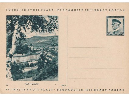 CDV 69 (71) Jáchymov, dv růžek