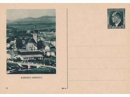 CDV 72 (53) Kaplice - Kaplitz