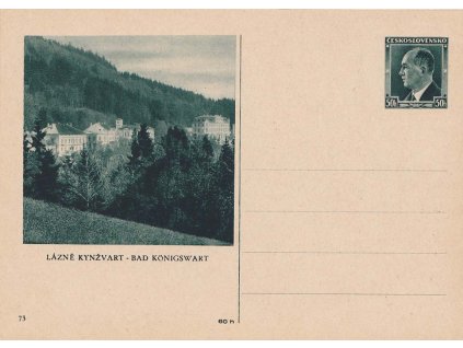 CDV 72 (73) Lázně Kynžvart - Bad Königswart