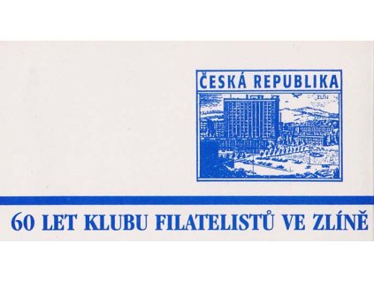 1995, 60. let KF ve Zlíně, obsahuje známky 3x 3 Kč, **