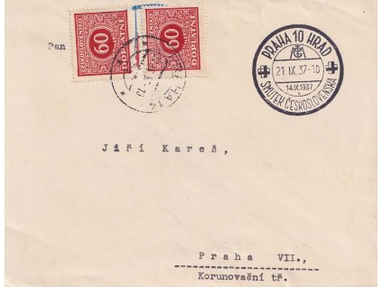 1937, Praha 10 Hrad, Smutek Československa, dopis zasl. nevyplaceně