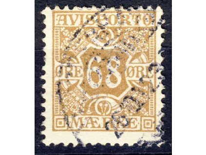 1907, 68Q Verrechnungsmarken, kat. MiNr.7X, razítkované, dv