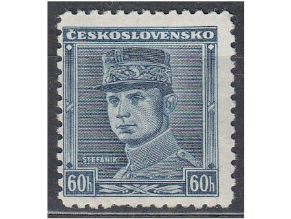 1939, 60h modrý Štefanik, Nr.0351, **