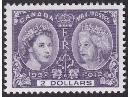 Kanada, 2012, 2Dolary Elisabeth jubileum, **