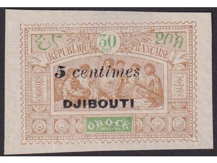 Somalküste, 1902, 5C/30C Výjev, MiNr.32, (*)