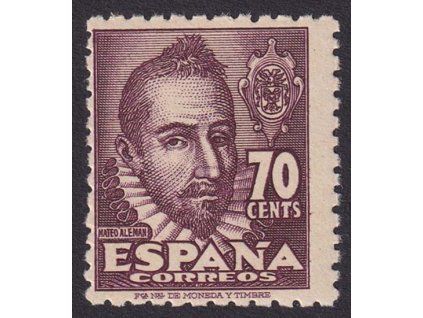1948, 70 C Alemán, MiNr.954A, **