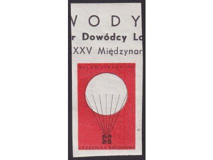 1966, Balón Syrena, ** , balonová nálepka
