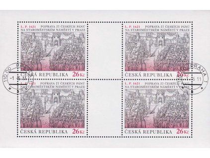 2011, 26 Kč PL - Poprava 27 čs. pánů, Nr.PL686, razítkované
