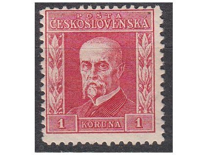 1Kč TGM, III.typ. pr. 6, Nr.197, **