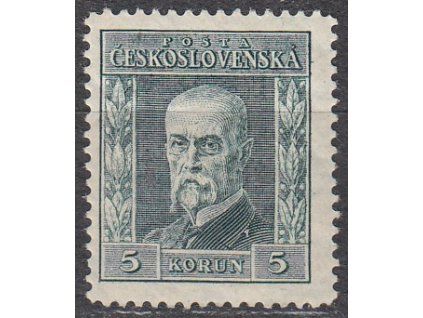5Kč zelená, I.typ, svislá pr.2, Nr.193, **