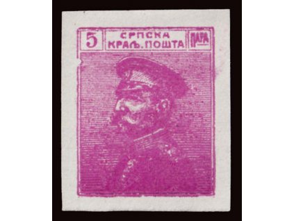 1911, 5Pa Peter, ZT v červenofialové barvě, (*)