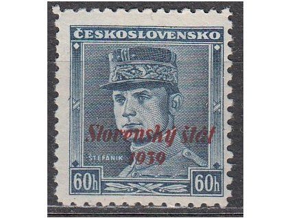 60h modrý Štefanik, Nr.11, **