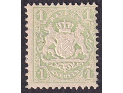 Bayern, 1875, 1 Kr Znak, MiNr.32, **