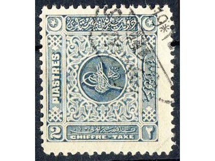 1914, 2Pia doplatní, razítkovaná, drobné vlomy